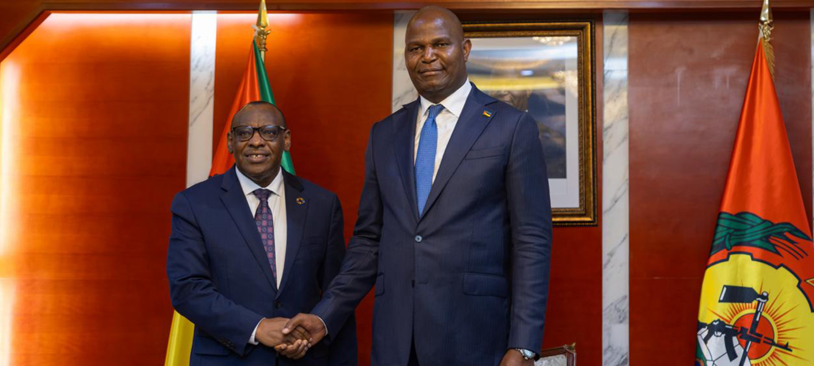UNECA reforça apoio ao desenvolvimento de Moçambique após encontro com Chapo