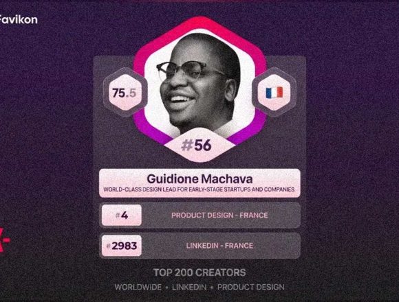 Guidion Machava Moçambicano Guidione Machava conquista o 4.º lugar no Design na França