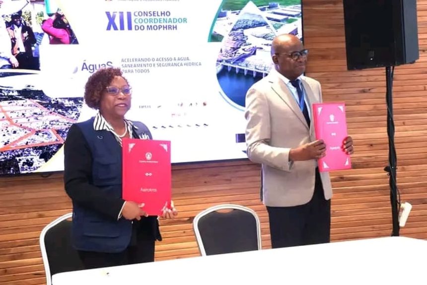 AdeM e AURA Águas de Moçambique e AURA assinam acordo para reforçar a regulação dos serviços de água e saneamento