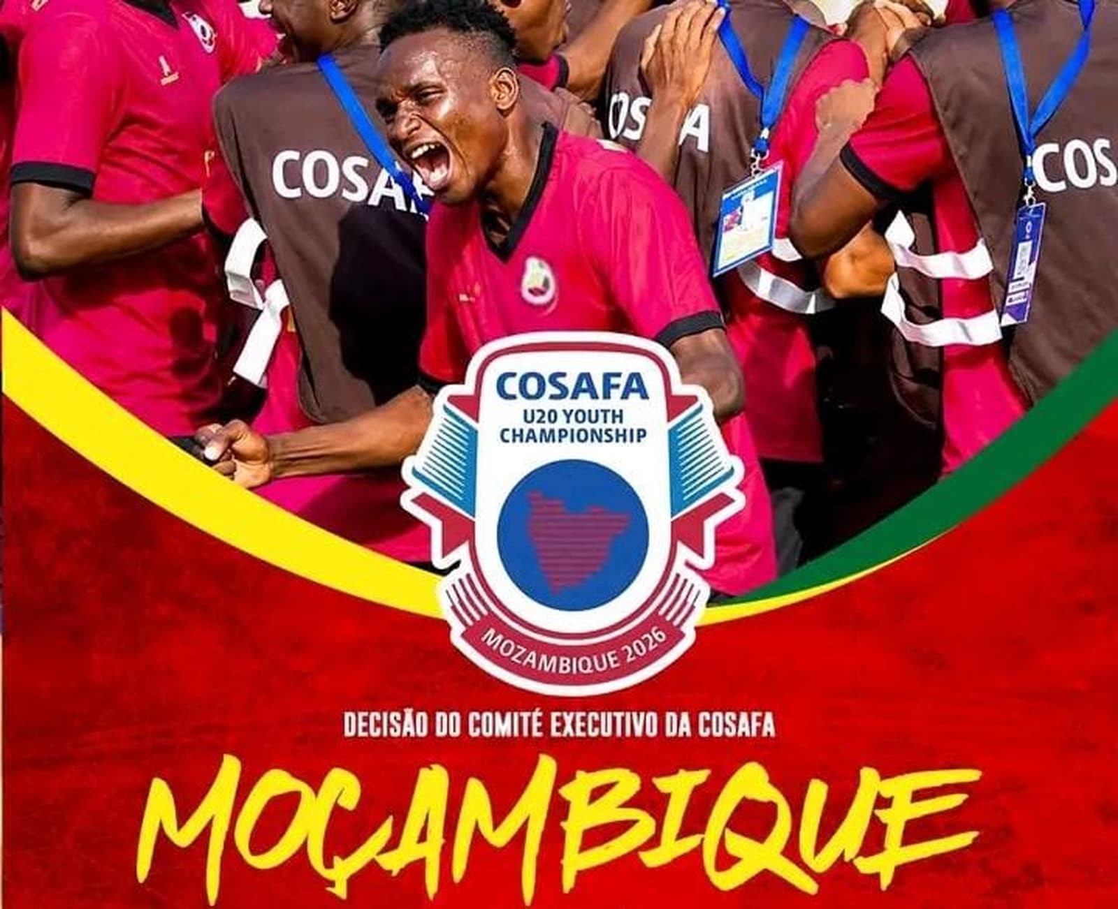 Moçambique acolhe Taça COSAFA Sub-20 2026 a partir desta semana