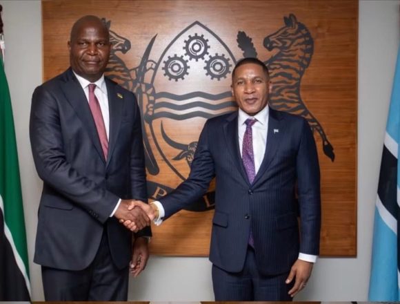 Chapo e Duma Boko Moçambique e Botsuana reforçam cooperação em áreas estratégicas