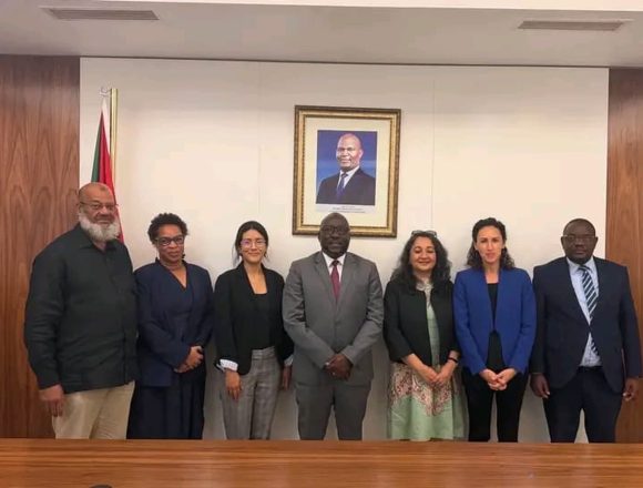 MJD e Banco Mundial Caifadine Manasse e Banco Mundial reúnem-se para reforçar políticas sociais e protecção da juventude em Moçambique