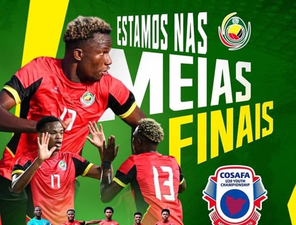 Meias finais Mambinhas sub-20 Mambinhas avançam às meias-finais da COSAFA Sub-20