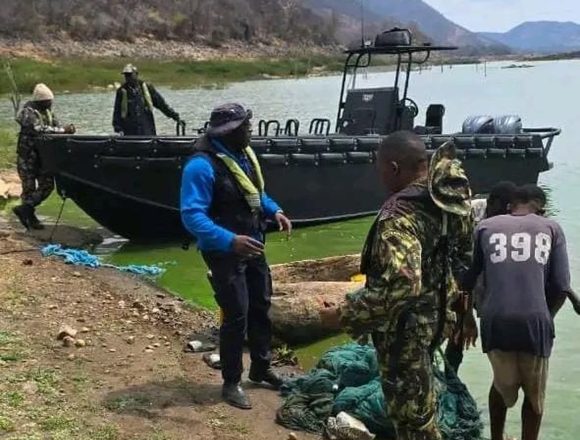 Marinha reforça combate à pesca ilegal na Albufeira de Cahora-Bassa