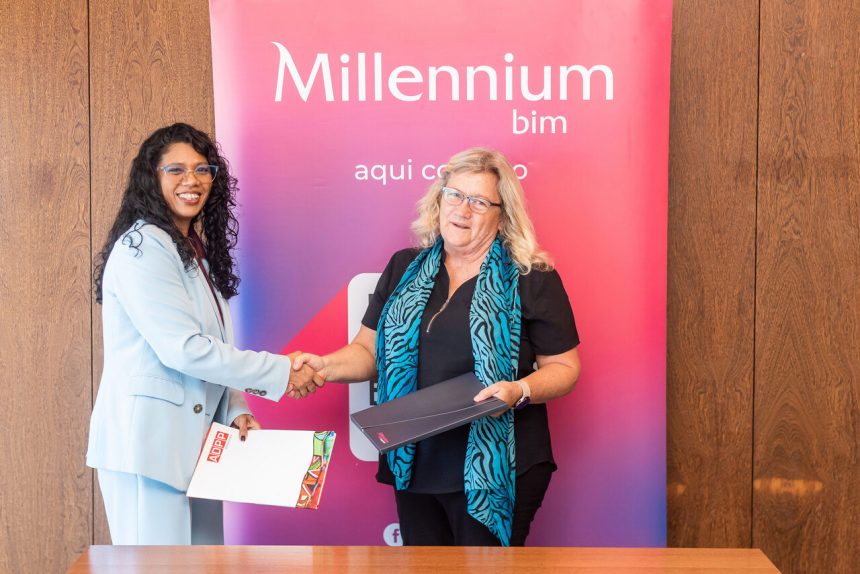 Millennium bim e ADPP Millennium bim e ADPP unem recuperação ambiental e literacia financeira em Matibane
