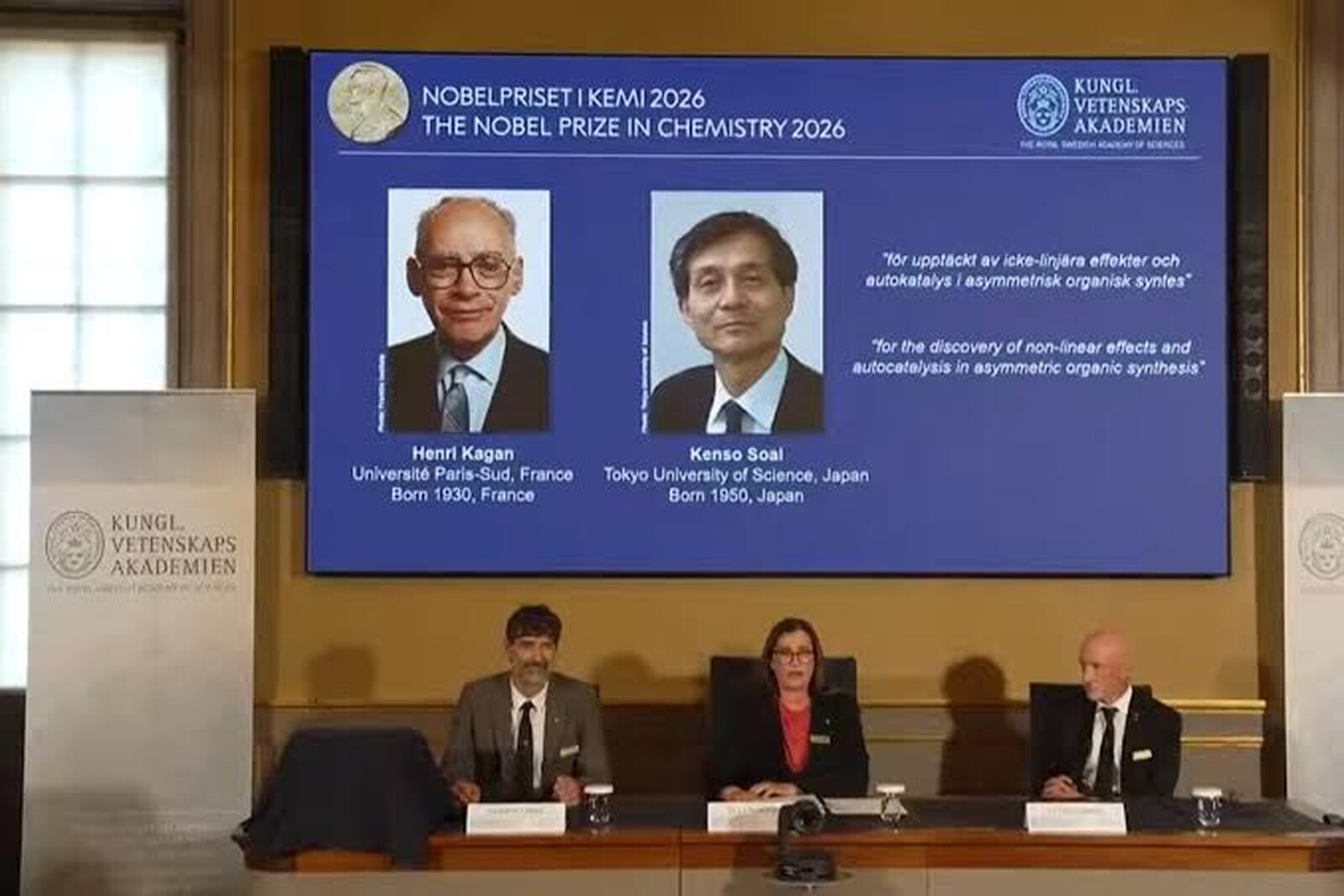 Nobel de Química atribuído por descobertas que contribuem para desenvolvimento de medicamentos